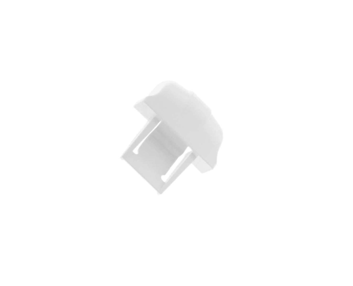 WG03L00648 - Genuine OEM GE Refrigerator Bottle Bar End Cap, Left or Right, White
